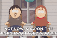 Slow Down Randy GIF by South Park