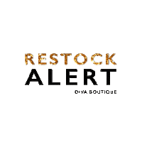 divaboutiqueonline restock back in stock restock alert diva boutique Sticker