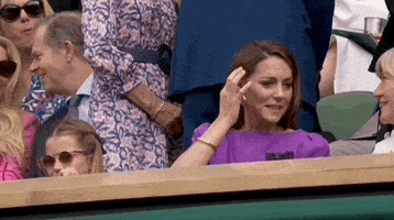 Kate Middleton Sport GIF by Wimbledon