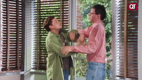 Angry Sibling Rivalry GIF by QuikTrip