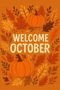 Happy October GIF