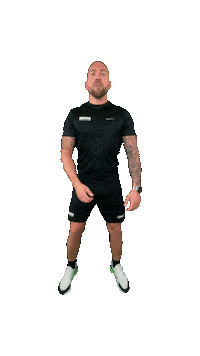 Koningsfysiotraining fitness workout yelling pump Sticker