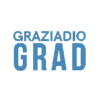 PGBS blue school business orange Sticker