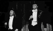Black And White Theater GIF by GFFF - Galician Freaky Film Festival
