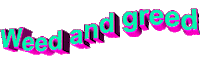 pink weed Sticker by AnimatedText
