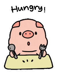 Hungry Feed Me Sticker