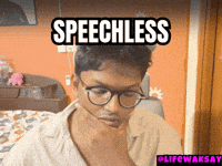 Speechless GIF