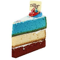 Chocolate Cake Sticker by Little Dessert Shop