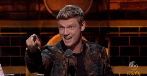 nick carter yes GIF by Boy Band