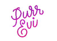 Lettering Pure Evil Sticker by Sarah Types