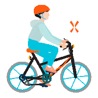 Cycling Bicycle Sticker by Sport For All