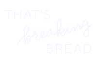 dandelions_daisies_designs thats breaking bread Sticker