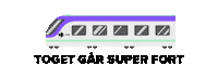 HKLink hk fort tog trondheim Sticker