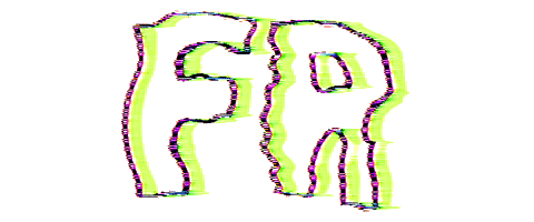 Art Glitch Sticker