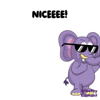 Elephant Thumbs Up GIF by VeeFriends