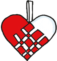 Heart Christmas Sticker by krima&isa