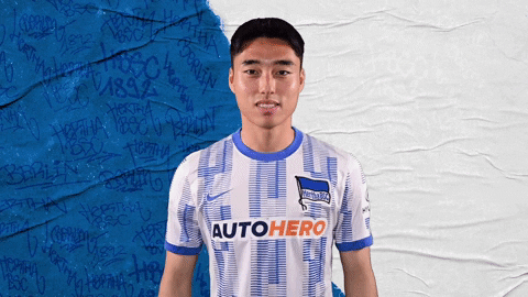 South Korea Love GIF by Hertha BSC