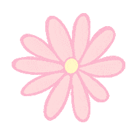 Pink Flower Sticker