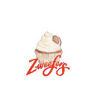 Zweefers gift snack cupcake treats Sticker