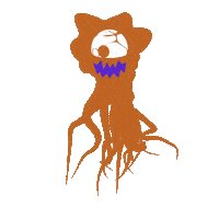 Monster Mash Halloween Sticker by The Duke & The Duck
