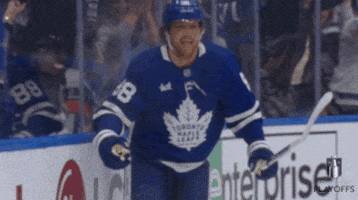Happy Toronto Maple Leafs GIF by NHL