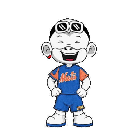 New York Mets Win Sticker by Zhot