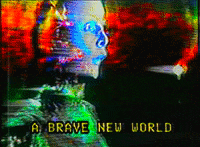 glitchedmemories glitch ai robot future GIF