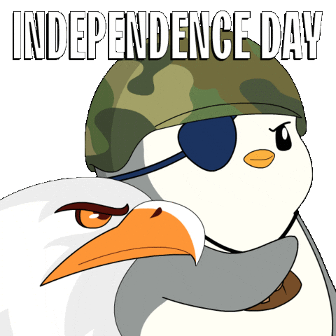 United States Usa Sticker by Pudgy Penguins