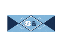 Carolina Unc Sticker by The Rams Club