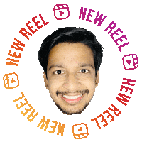 Himanshu Vasava Sticker by BORN ON INSTAGRAM