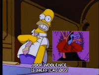 homer simpson pain GIF