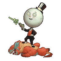 Moon Man Loop Sticker by Xbox