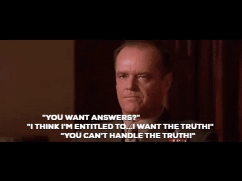 jjsmith61453 giphygifmaker a few good men i want the truth you want answers GIF
