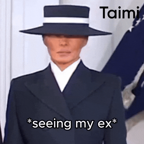 Melania Trump Hiding GIF by Taimi