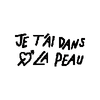 Amour Phrase Sticker by Marie Starek Joaillerie