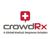 First Aid Doctor Sticker by CrowdRx (A Global Medical Response Solution)