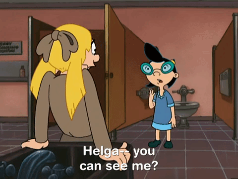 hey arnold nicksplat GIF