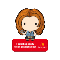 Friends Rachel Sticker by mcdonaldsgreece