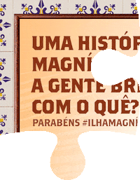 Quebra-Cabeça Magnífica Sticker by Cerveja Magnifica