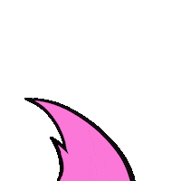 AnimeOnegai anime cat pink fox Sticker