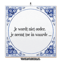 Humor Wijsheid Sticker by Tegelspreuken.nl