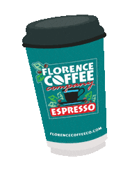 florencecoffeeco floco montana coffee florence coffee mtfloco Sticker