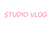 Studiovlog Sticker by Natalie Byrne