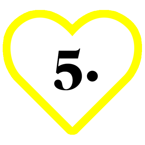 Numbers Sticker by chirimonsta