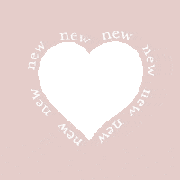 New Heart Sticker
