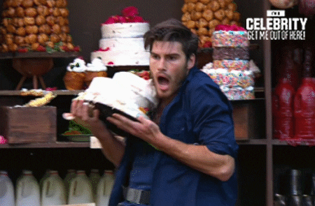 shocked justin GIF by I'm A Celebrity... Get Me Out Of Here! Australia