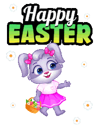 Easter Eggs Sticker by Lucas and Friends by RV AppStudios