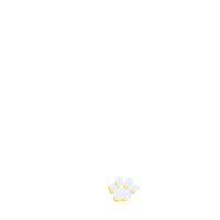 Puppy Paw Sticker by kaylagriffindesign