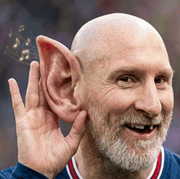 Messi Listening GIF