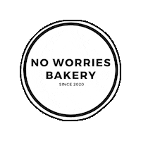 NoWorriesBakery german bread bakery marshmallow Sticker